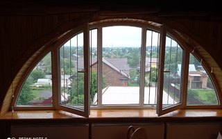 арочная металлическая решетка антидети