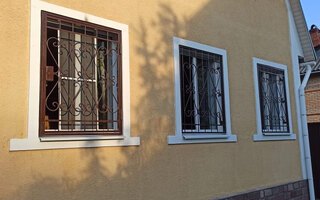 комплект оконных решеток для загородного дома